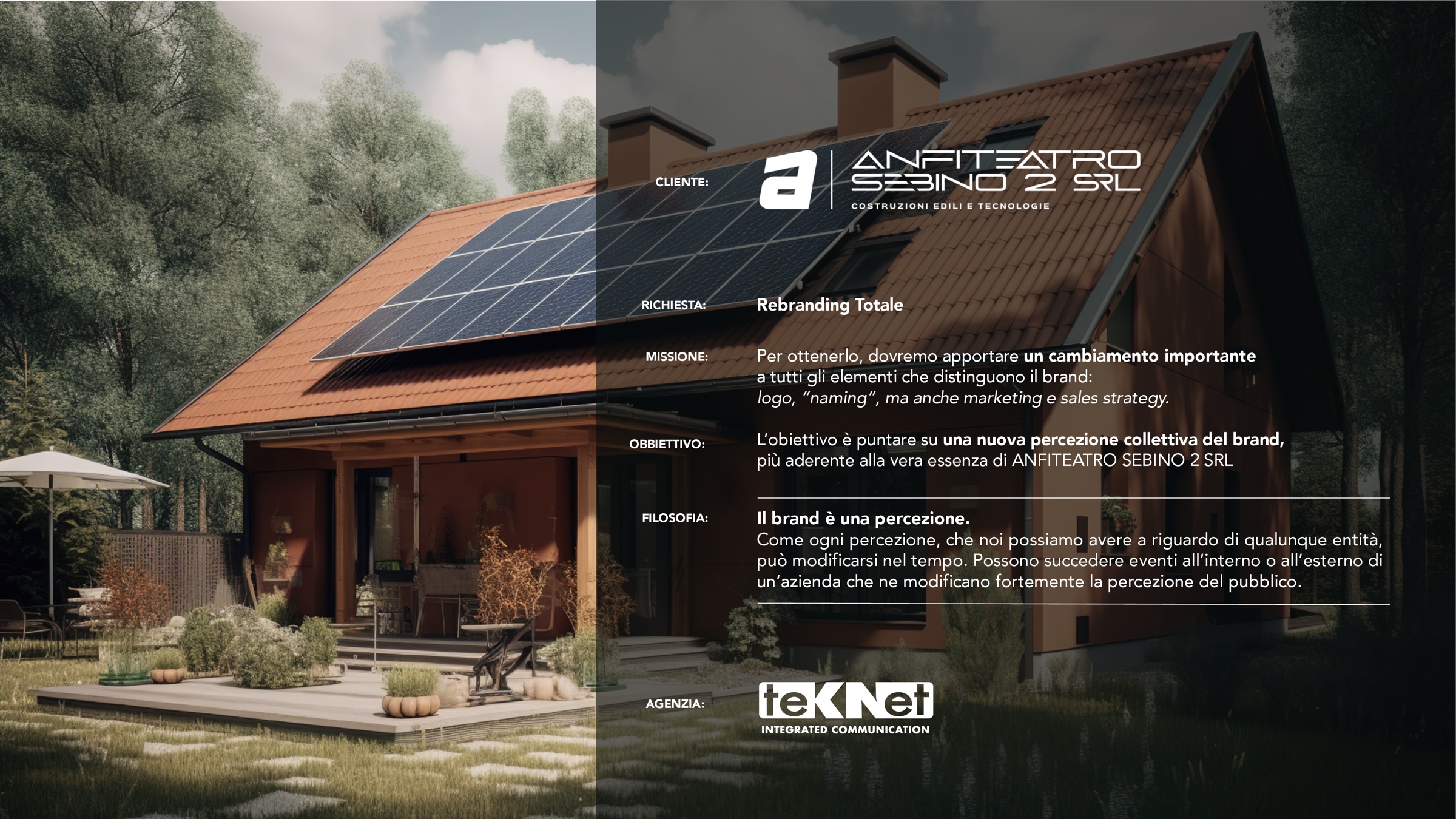 Rebranding Anfiteatro: brief del rebranding