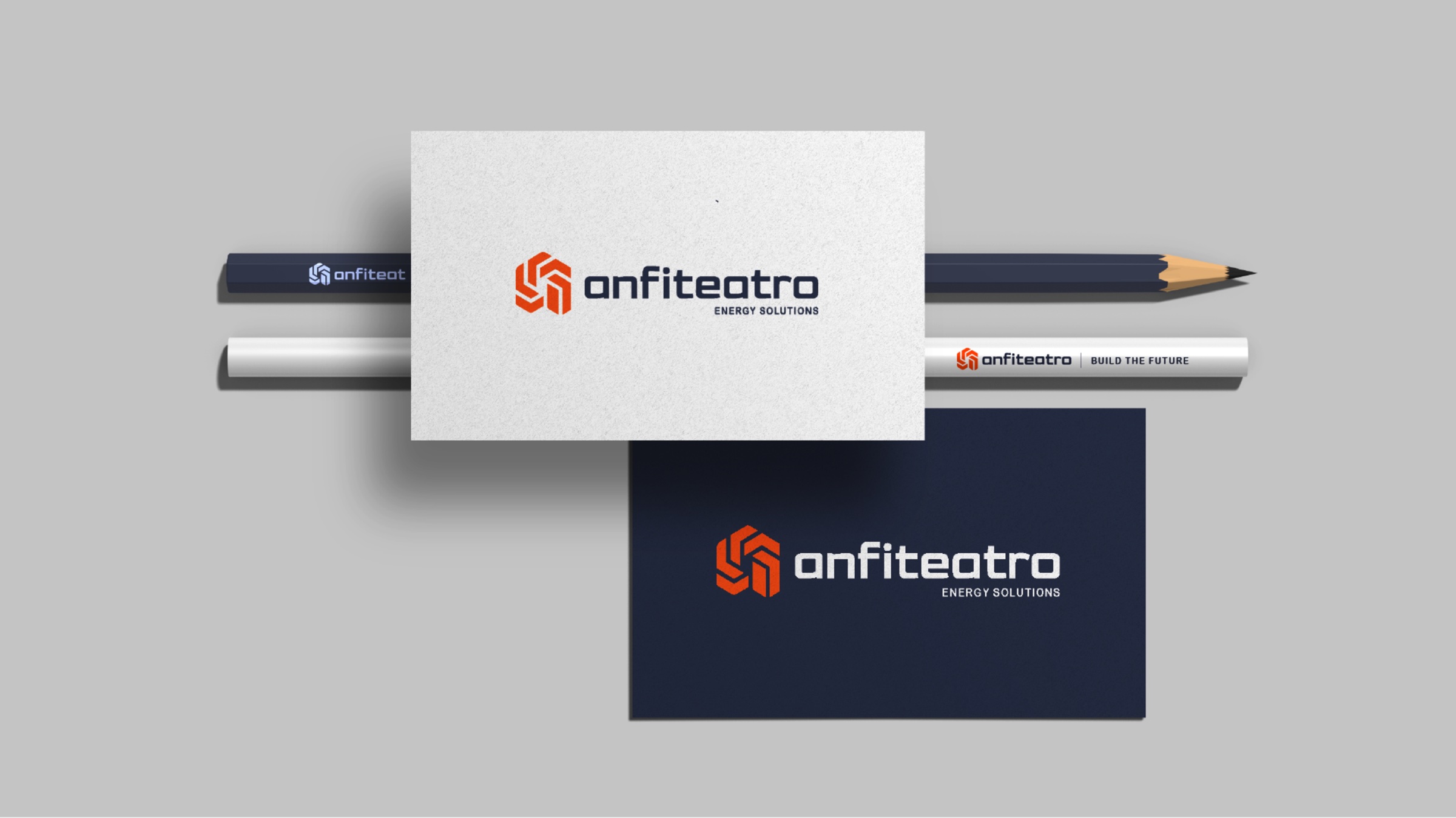 Rebranding Anfiteatro: biglietti e matite