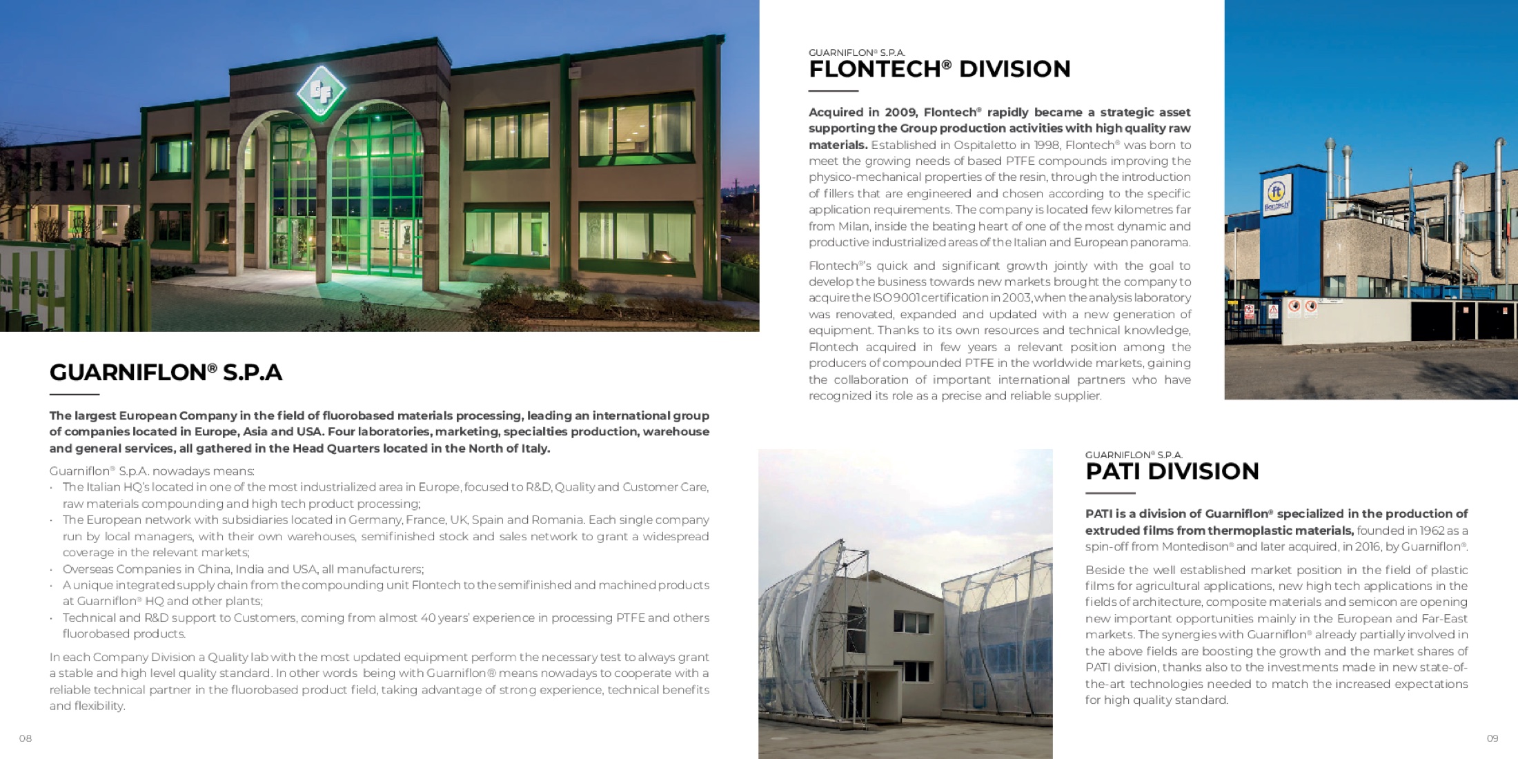 Company profile Mazza Holding, pagine interne