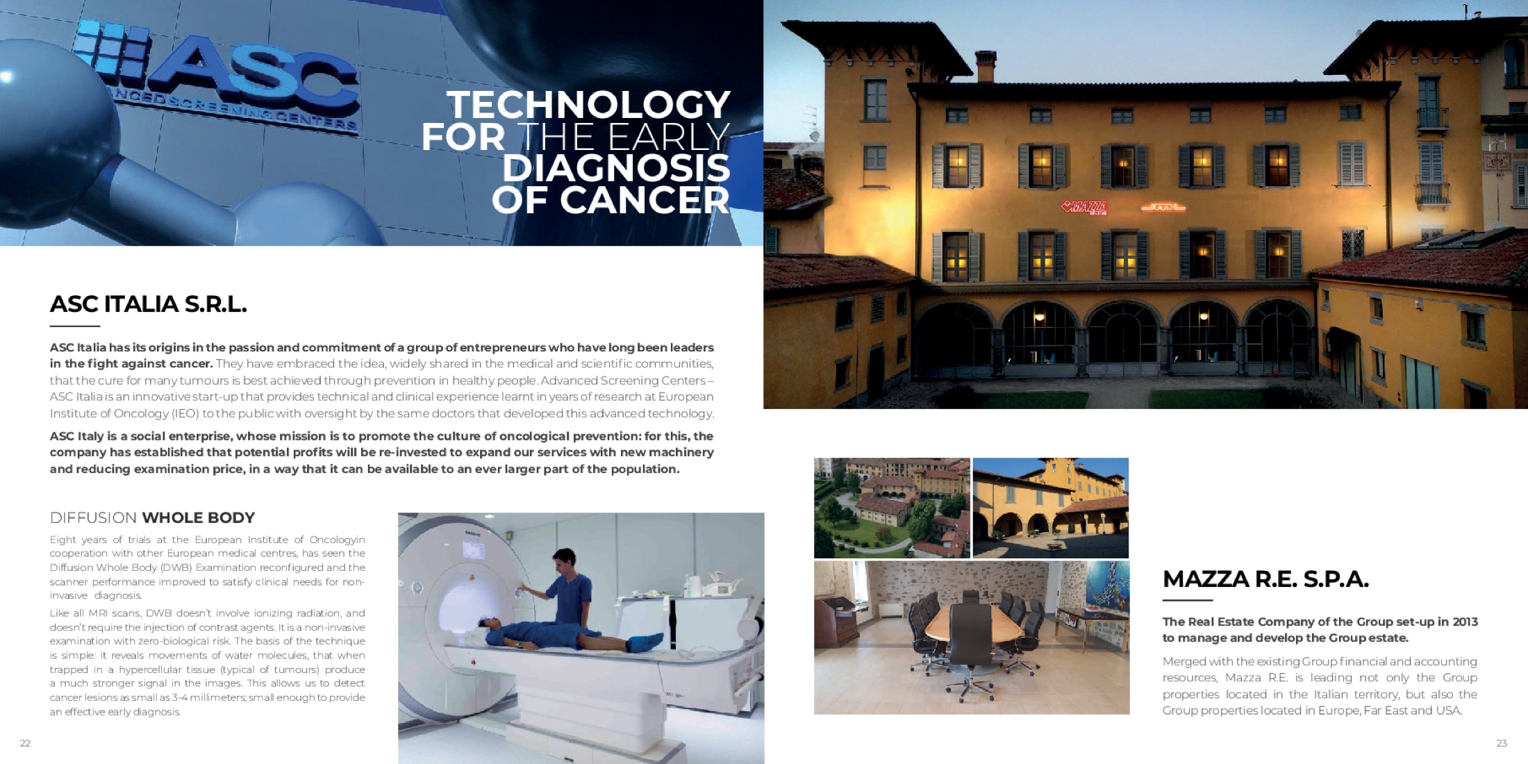 Company profile Mazza Holding, pagine interne