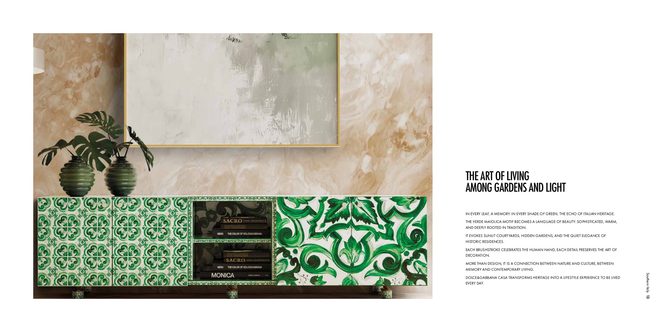 Lookbook Villa Smeraldo, pagine interne