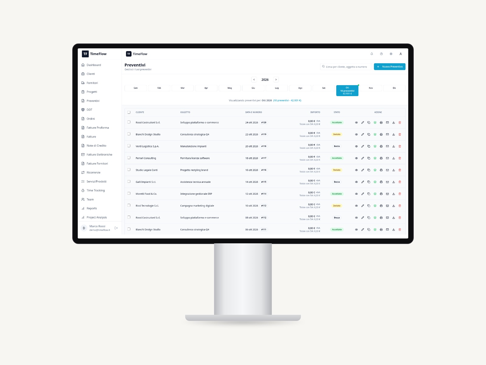 TimeFlow su Studio Display