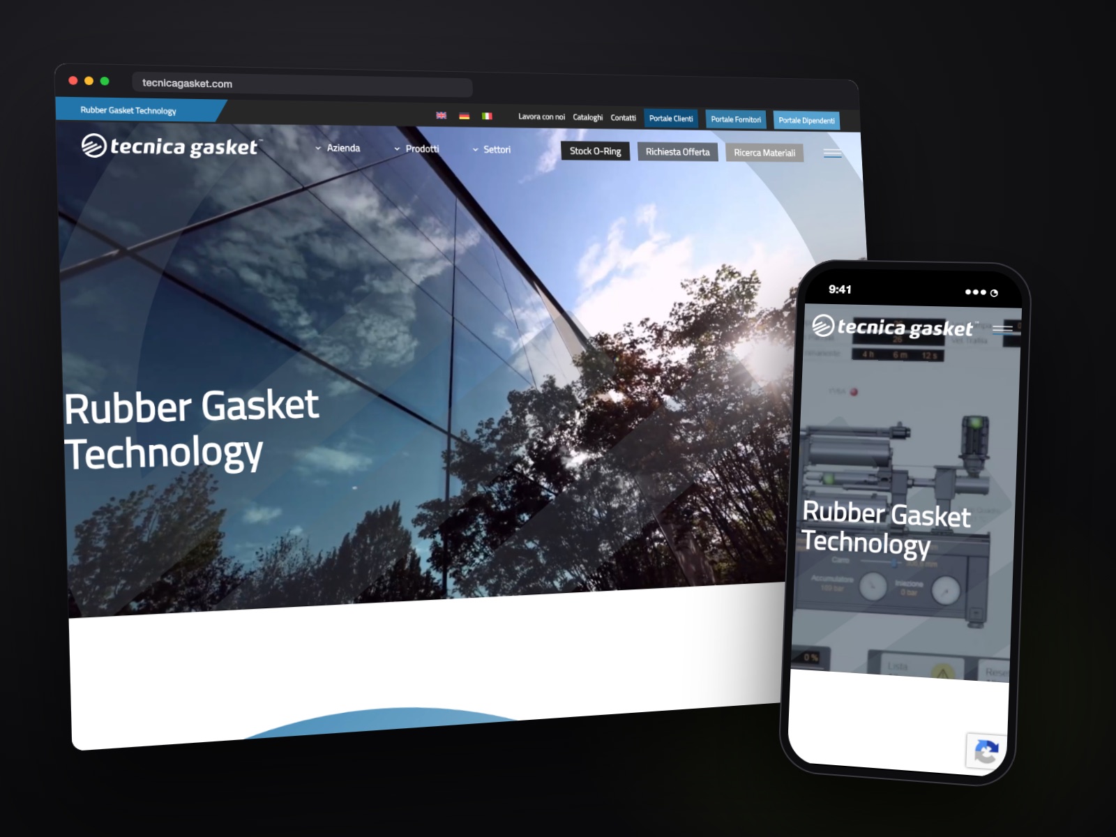 Sito web Tecnica Gasket